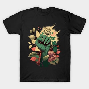 The strength of nature embodied in plants T-Shirt